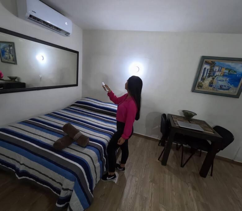 Nuevo departamento Privado7, 2 camas, parking, cocina equipada, wifi 65 mb,Clima,Centrico,Tv smart Ciudad Valles Exterior foto